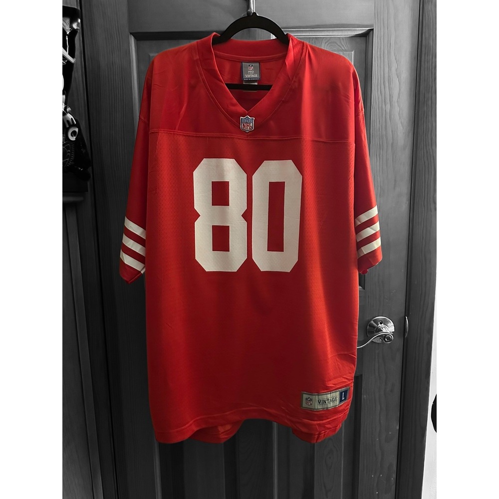 Vintage Jerry Rice San Francisco 49ers T Shirt‎ Mens L, NFL VINTAGE Line